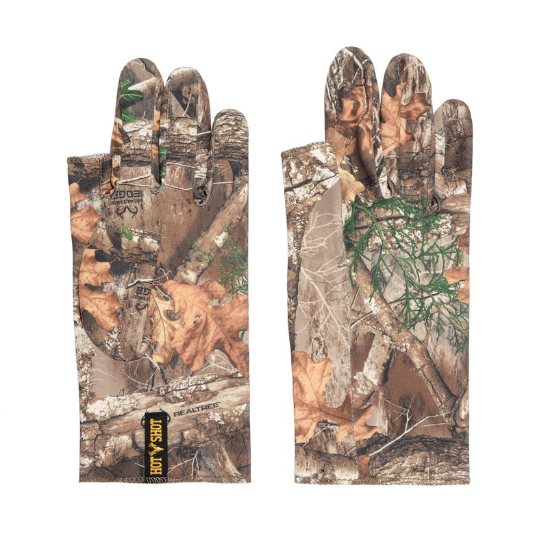 Hot Shot Men's Copperhead Stretch Three Finger Glove â€“ Outdoor Hunting Gloves - Image 3